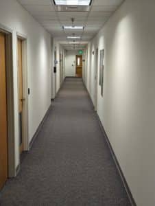 commercial hallway painting