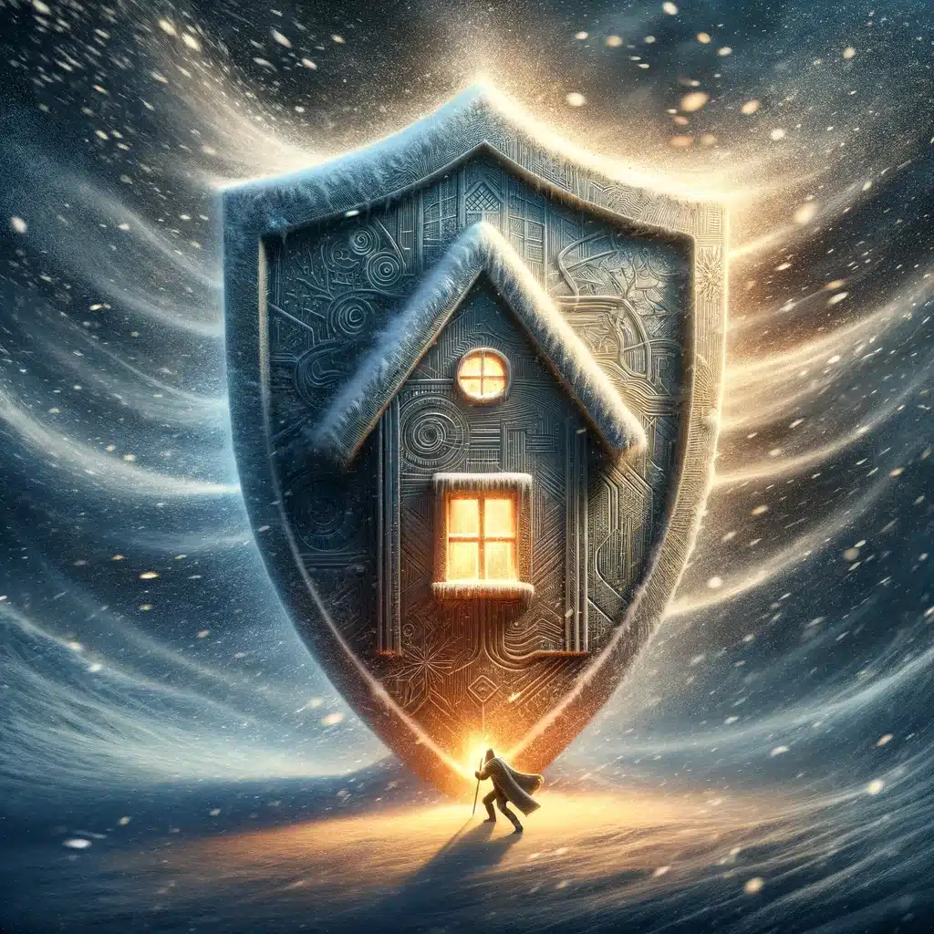 Home is a shield protecting the home